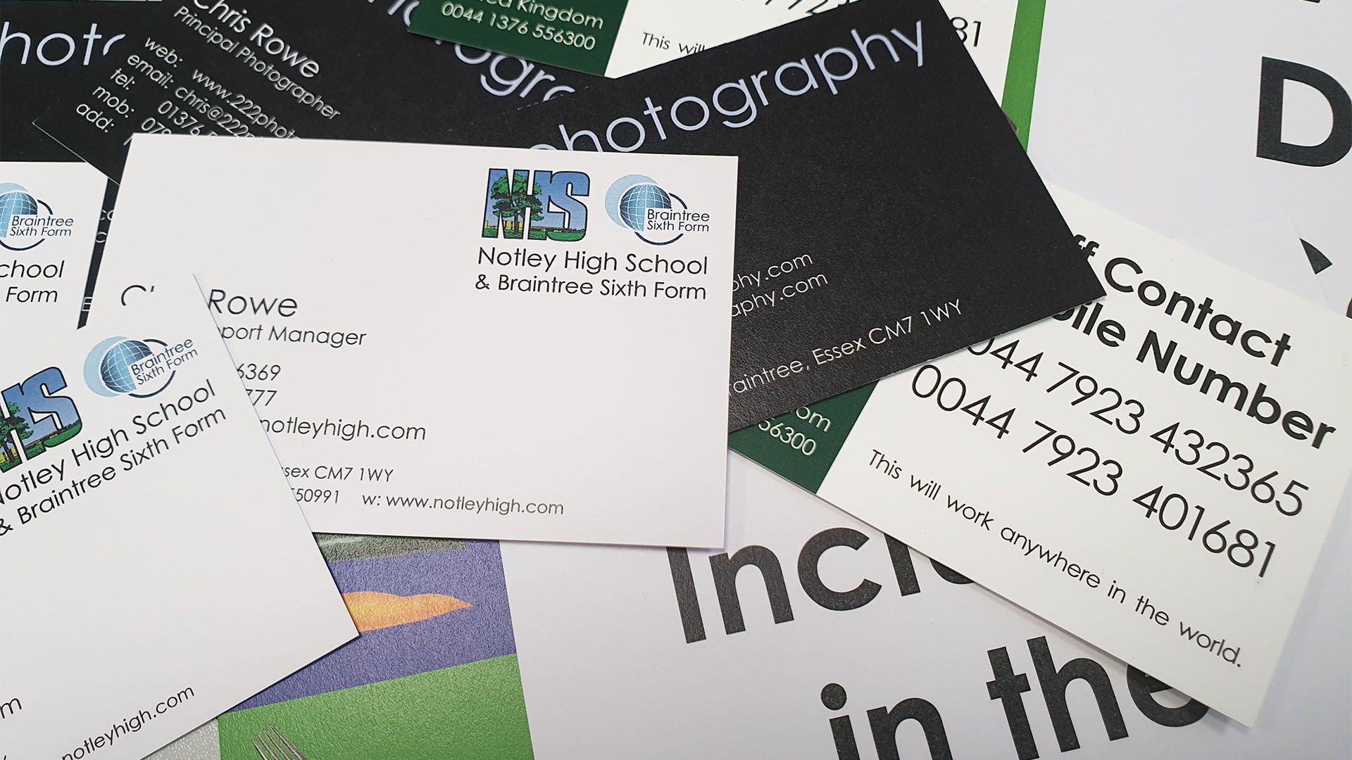 Flyers, Postcards & Business Cards